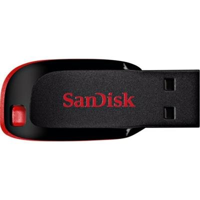 USB флеш накопичувач SanDisk 64GB Cruzer Blade Black/red USB 2.0 (SDCZ50-064G-B35)