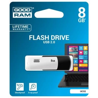 USB флеш накопичувач Goodram 8GB Colour Mix Black/White USB 2.0 (UCO2-0080KWR11)