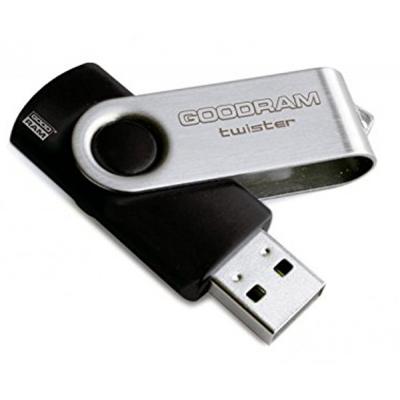 USB флеш накопичувач Goodram 8GB Twister Black USB 2.0 (UTS2-0080K0R11)