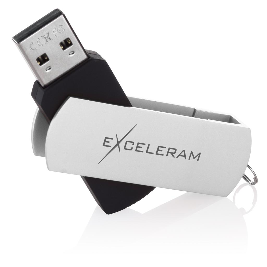 USB флеш накопичувач eXceleram 32GB P2 Series White/Black USB 2.0 (EXP2U2WH2B32)