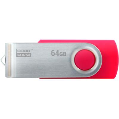 USB флеш накопичувач Goodram 64GB UTS3 Twister Red USB 3.0 (UTS3-0640R0R11)