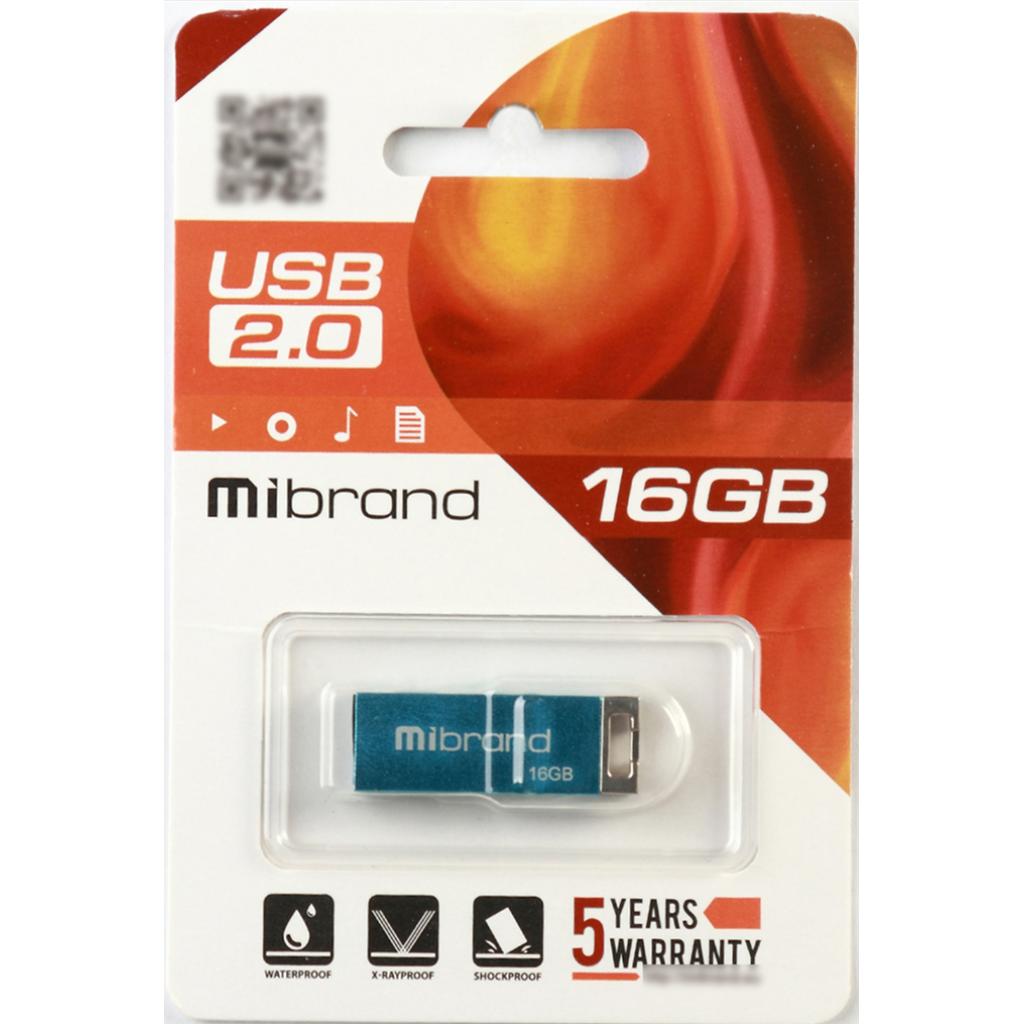 USB флеш накопичувач Mibrand 16GB Сhameleon Light Blue USB 2.0 (MI2.0/CH16U6LU)