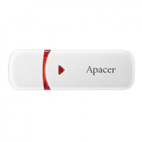 USB флеш накопичувач Apacer 16GB AH333 white USB 2.0 (AP16GAH333W-1)