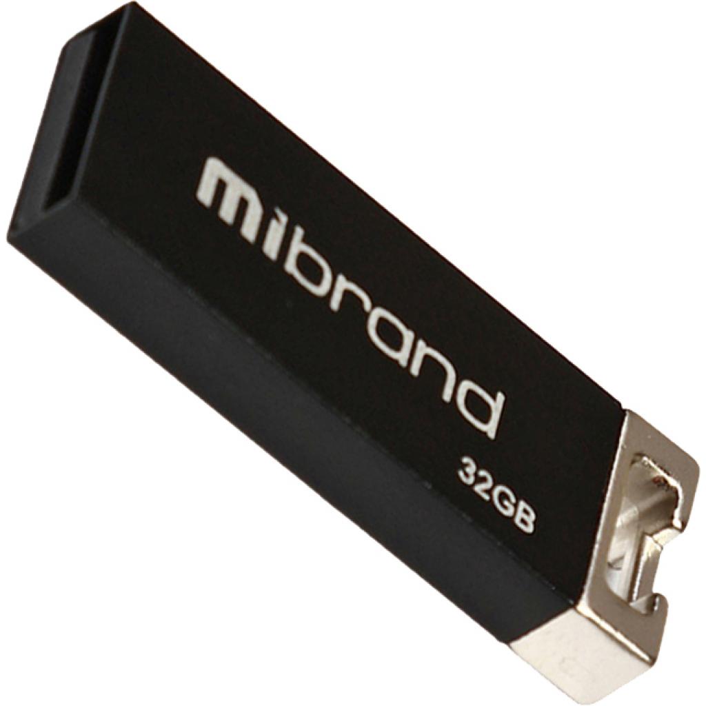 USB флеш накопичувач Mibrand 32GB Сhameleon Black USB 2.0 (MI2.0/CH32U6B)