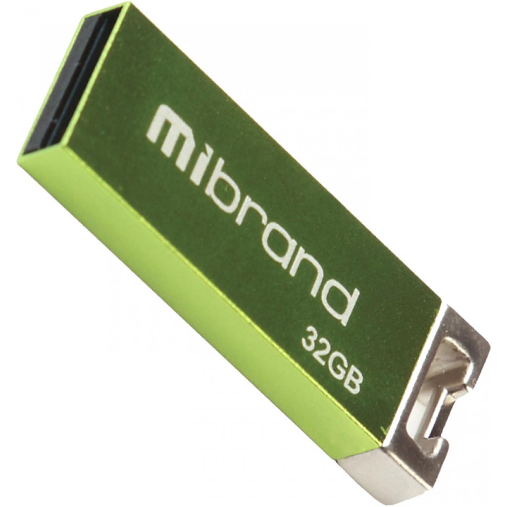 USB флеш накопичувач Mibrand 32GB Сhameleon Light Green USB 2.0 (MI2.0/CH32U6LG)