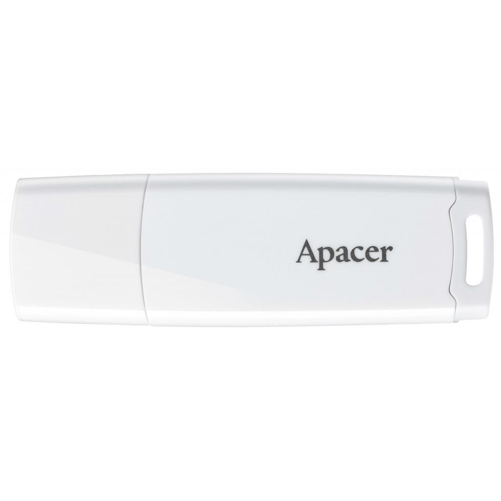 USB флеш накопичувач Apacer 32GB AH336 White USB 2.0 (AP32GAH336W-1)