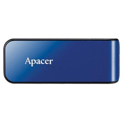 USB флеш накопичувач Apacer 32GB AH334 blue USB 2.0 (AP32GAH334U-1)