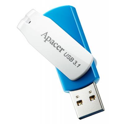 USB флеш накопичувач Apacer 16GB AH357 Blue USB 3.1 (AP16GAH357U-1)