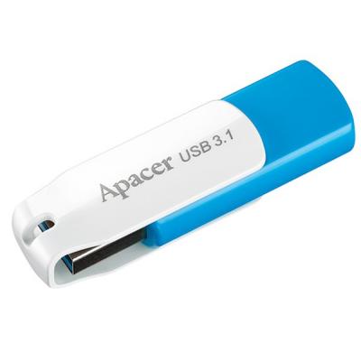 USB флеш накопичувач Apacer 16GB AH357 Blue USB 3.1 (AP16GAH357U-1)