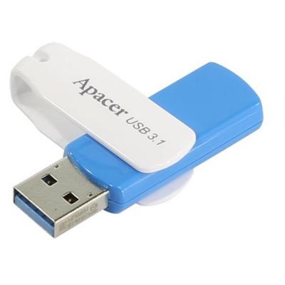 USB флеш накопичувач Apacer 16GB AH357 Blue USB 3.1 (AP16GAH357U-1)