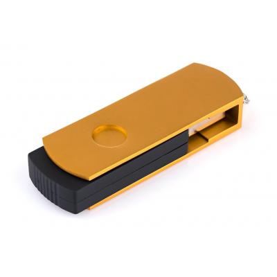 USB флеш накопичувач eXceleram 64GB P2 Series Gold/Black USB 2.0 (EXP2U2GOB64)