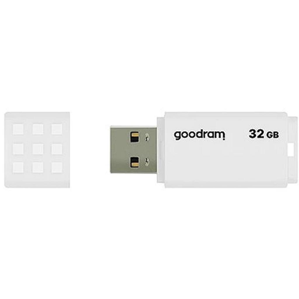 USB флеш накопичувач Goodram 32GB UME2 White USB 2.0 (UME2-0320W0R11)