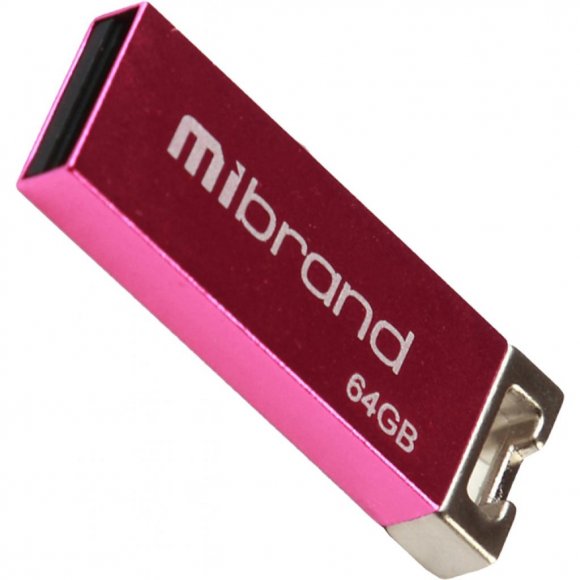 USB флеш накопичувач Mibrand 64GB Сhameleon Pink USB 2.0 (MI2.0/CH64U6P)