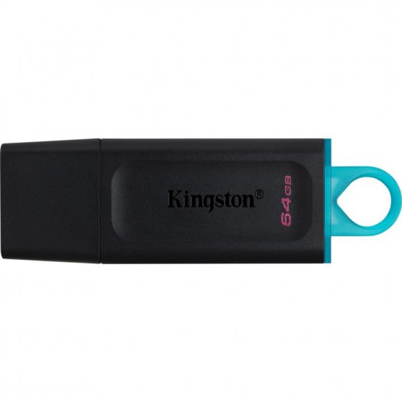 USB флеш накопичувач Kingston 64GB DataTraveler Exodia Black/Teal USB 3.2 (DTX/64GB)