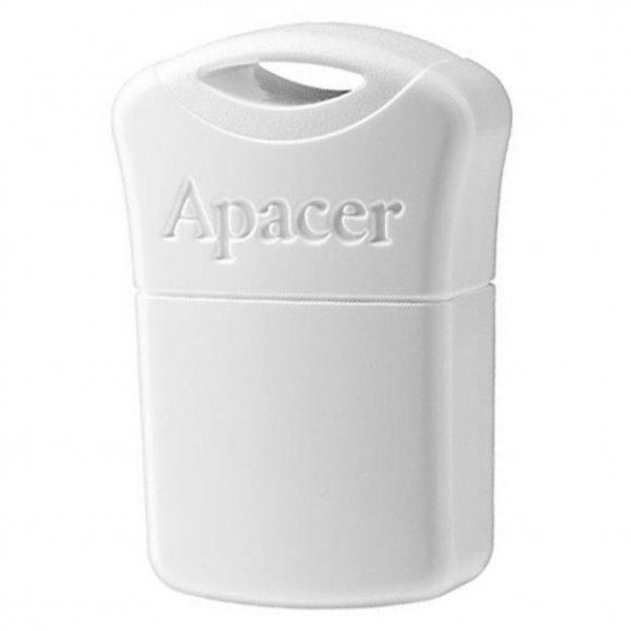 USB флеш накопичувач Apacer 64GB AH116 White USB 2.0 (AP64GAH116W-1)