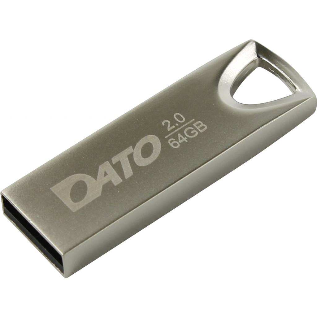 USB флеш накопичувач Dato 64GB DS7016 Silver USB 2.0 (DS7016-64G)