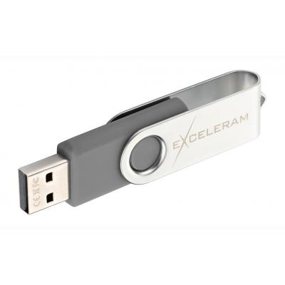 USB флеш накопичувач eXceleram 32GB P1 Series Silver/Gray USB 2.0 (EXP1U2SIG32)