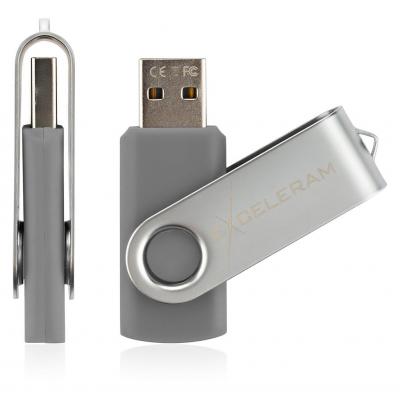 USB флеш накопичувач eXceleram 32GB P1 Series Silver/Gray USB 2.0 (EXP1U2SIG32)