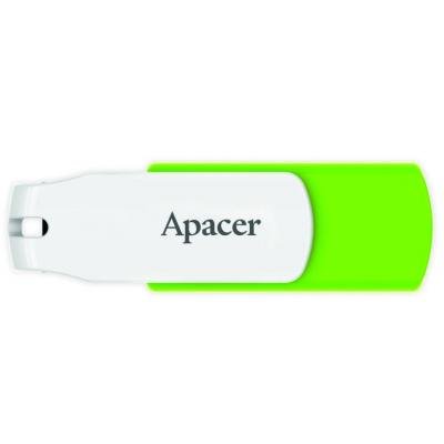 USB флеш накопичувач Apacer 64GB AH335 Green USB 2.0 (AP64GAH335G-1)