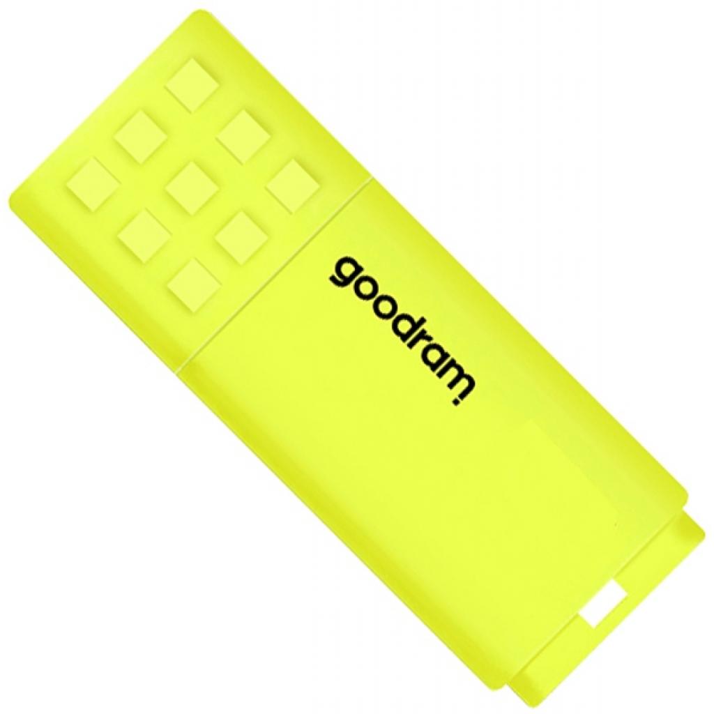 USB флеш накопичувач Goodram 8GB UME2 Yellow USB 2.0 (UME2-0080Y0R11)