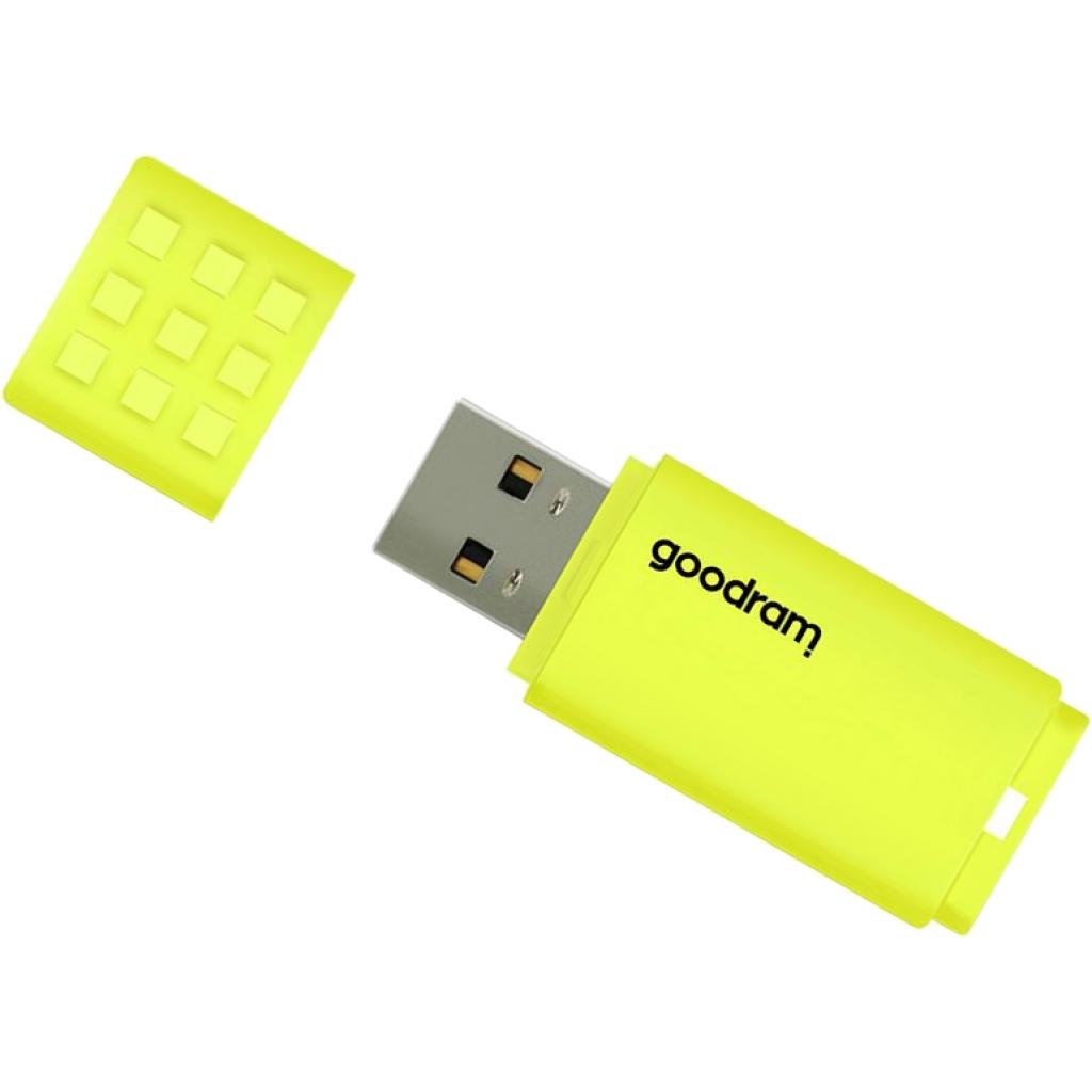 USB флеш накопичувач Goodram 8GB UME2 Yellow USB 2.0 (UME2-0080Y0R11)