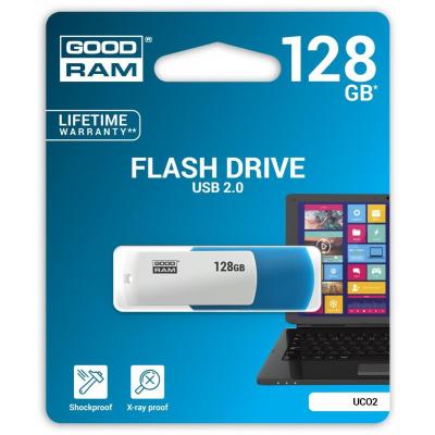 USB флеш накопичувач Goodram 128GB UCO2 Colour Mix USB 2.0 (UCO2-1280MXR11)