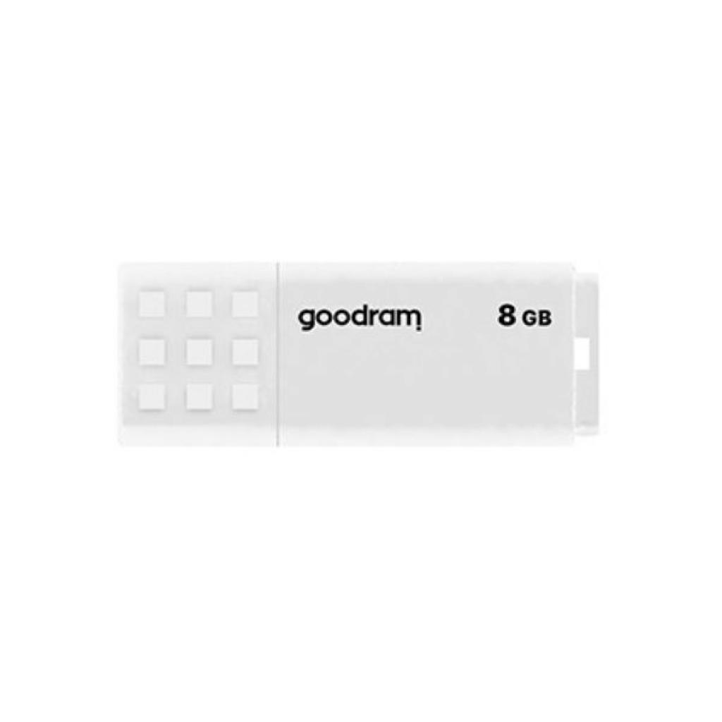 USB флеш накопичувач Goodram 8GB UME2 White USB 2.0 (UME2-0080W0R11)