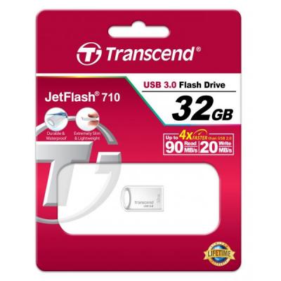 USB флеш накопичувач Transcend 32GB TRANSCEND JetFlash 710 USB3.0 (TS32GJF710S)