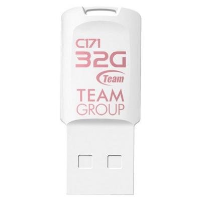 USB флеш накопичувач Team 32GB C171 White USB 2.0 (TC17132GW01)