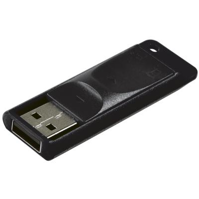 USB флеш накопичувач Verbatim 64GB Slider Black USB 2.0 (98698)