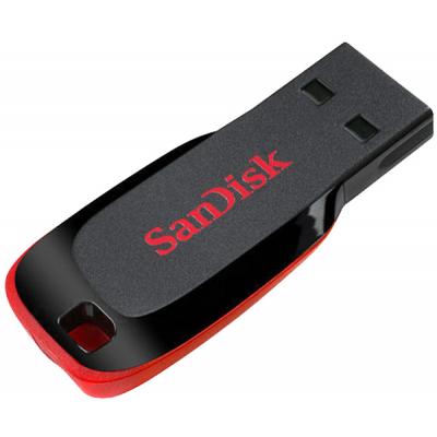 USB флеш накопичувач SanDisk 128GB Cruzer Blade USB 2.0 (SDCZ50-128G-B35)