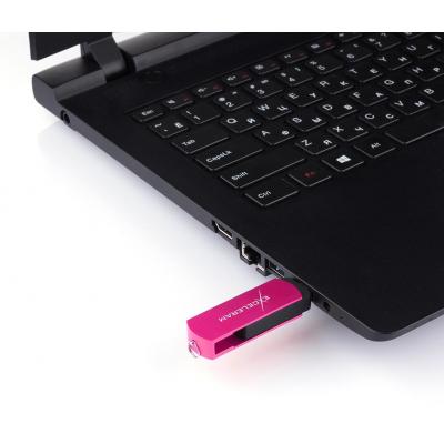 USB флеш накопичувач eXceleram 16GB P2 Series Rose/Black USB 3.1 Gen 1 (EXP2U3ROB16)