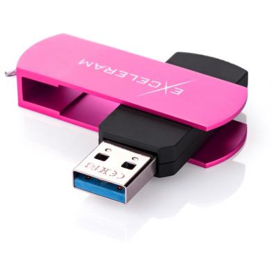 USB флеш накопичувач eXceleram 16GB P2 Series Rose/Black USB 3.1 Gen 1 (EXP2U3ROB16)