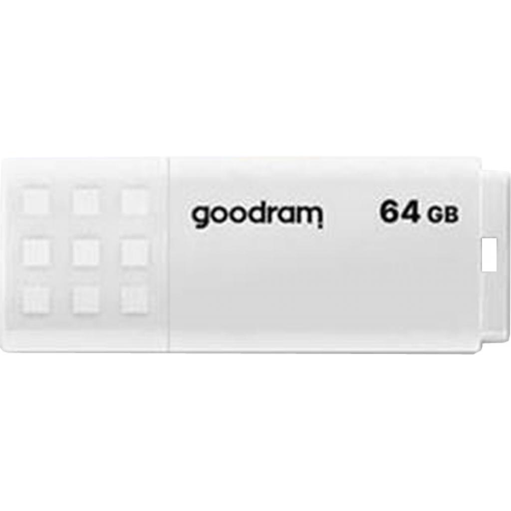 USB флеш накопичувач Goodram 64GB UME2 White USB 2.0 (UME2-0640W0R11)