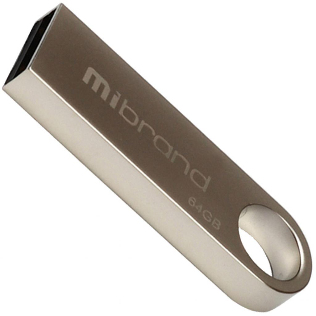 USB флеш накопичувач Mibrand 64GB Puma Silver USB 2.0 (MI2.0/PU64U1S)