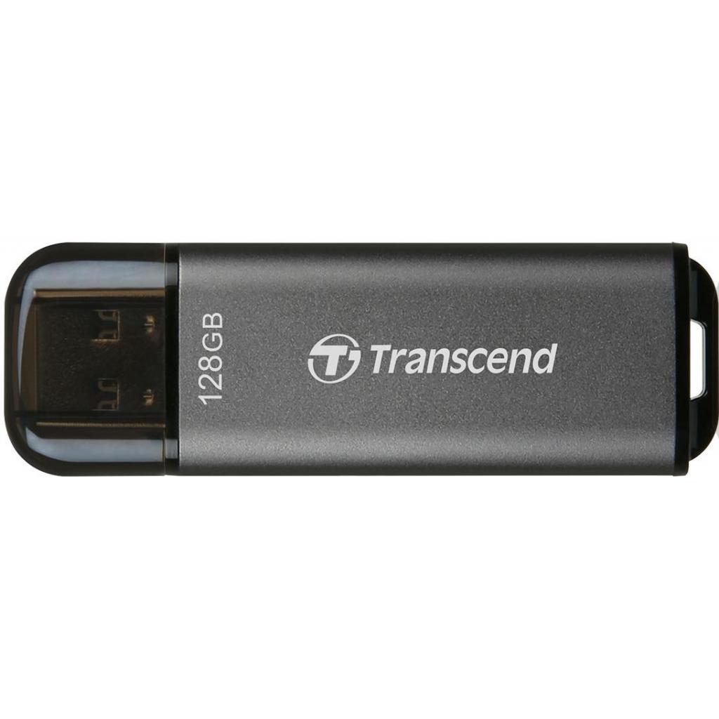 USB флеш накопичувач Transcend 128GB JetFlash 920 Black USB 3.2 (TS128GJF920)