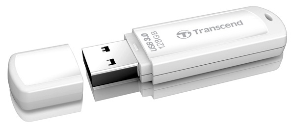 Flash Drive Transcend JetFlash 730 128GB (TS128GJF730) White