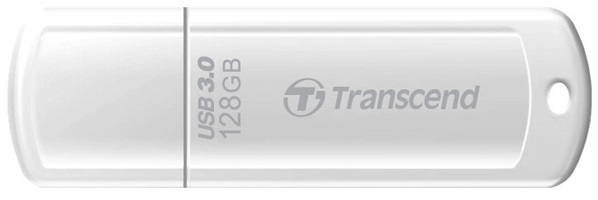 Flash Drive Transcend JetFlash 730 128GB (TS128GJF730) White