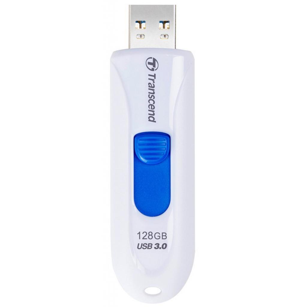 Flash Drive Transcend JetFlash 790 128GB (TS128GJF790W) White