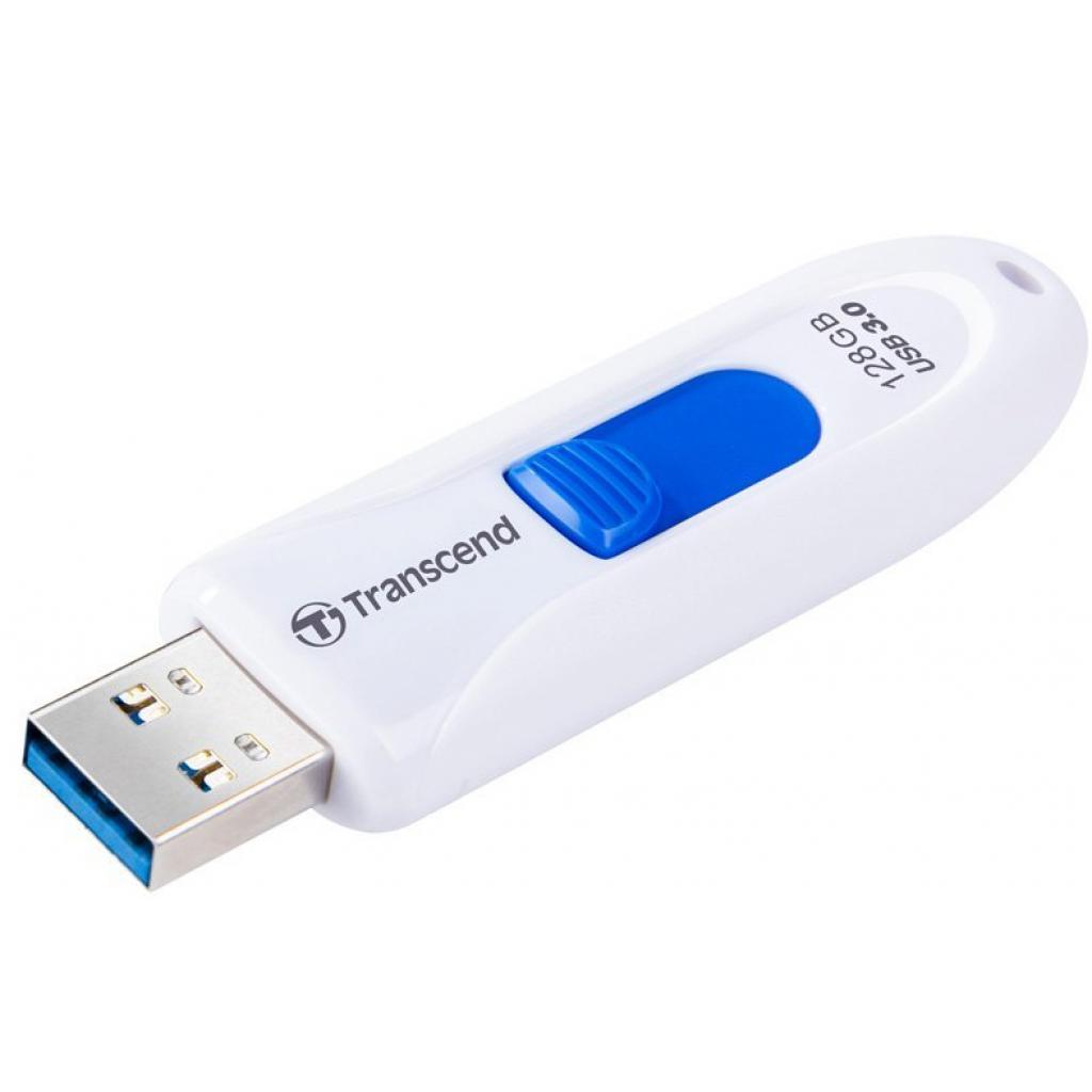 Flash Drive Transcend JetFlash 790 128GB (TS128GJF790W) White