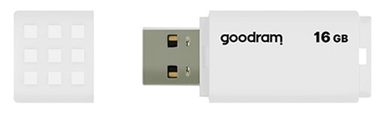 Flash Drive Goodram UME2 16 GB (UME2-0160W0R11) White