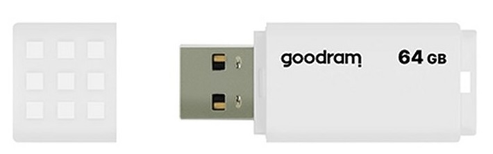 Flash Drive Goodram UME2 64 GB (UME2-0640W0R11) White