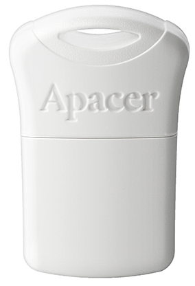 Flash Drive Apacer AH116 64GB (AP64GAH116W-1) White