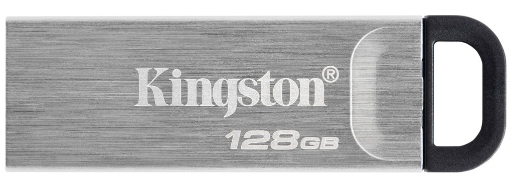 Flash Drives Kingston DataTraveler Kyson 128GB USB 3.2 (DTKN/128GB) Silver/Black