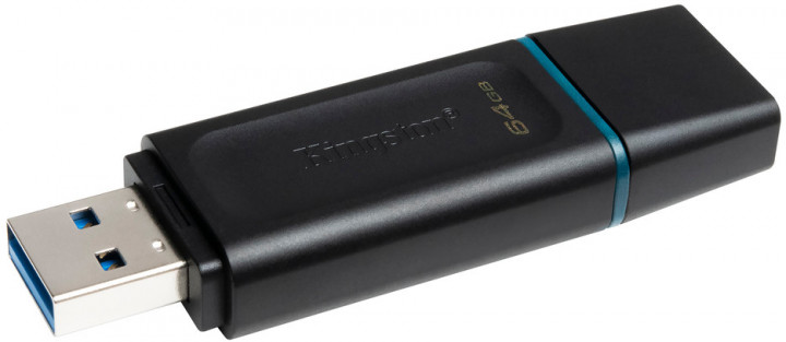 Flash Drives Kingston DataTraveler Exodia 64GB USB 3.2 (DTX/64GB) Black/Teal