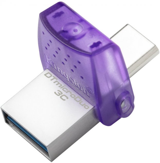 Flash Drive Kingston DT Duo 3C 128GB 200MB/s dual USB-A + USB-C