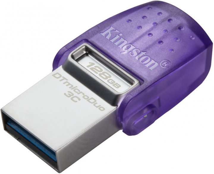 Flash Drive Kingston DT Duo 3C 128GB 200MB/s dual USB-A + USB-C