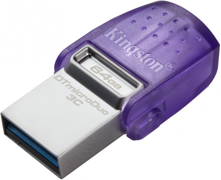 Flash Drive Kingston DT Duo 3C 64GB 200MB/s dual USB-A + USB-C