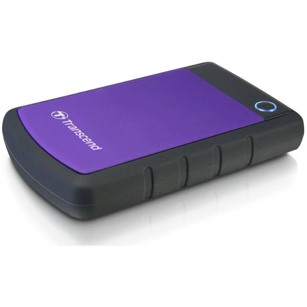 HDD накопичувач Transcend StoreJet 25H3 4TB (TS4TSJ25H3P) USB 3.0 Purple