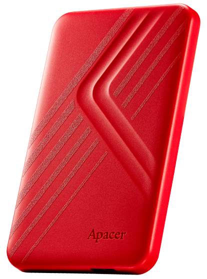 HDD накопичувач Apacer AC236 2TB (AP2TBAC236R-1) USB 3.0 Red